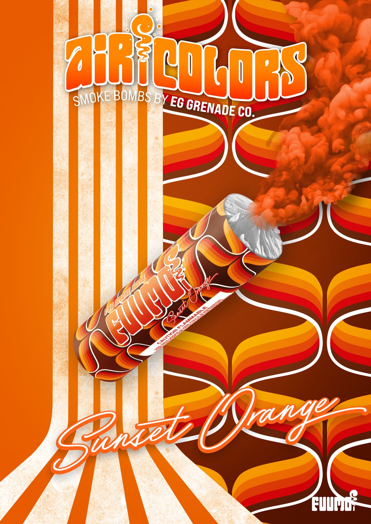 Sunset Orange — FUUMO Air Colors